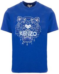 blue kenzo shirt
