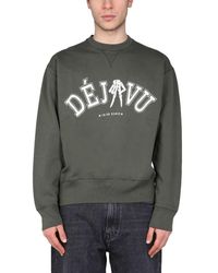 Our Legacy Sweatshirt With Print - Green