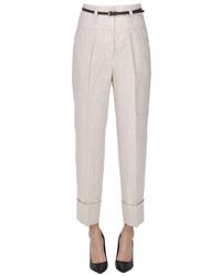 Peserico Pants for Women - Up to 85% off | Lyst