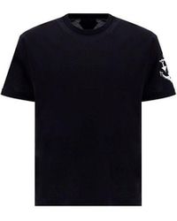 Prada Cotton T-shirt in Black for Men 
