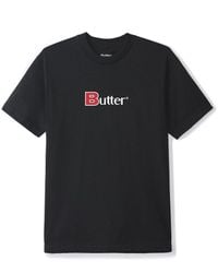 Butter Goods Bold Classic Logo T-shirt - Black