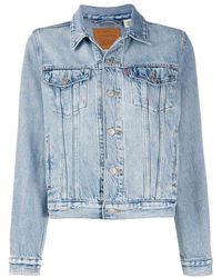 levis blue denim jacket