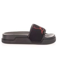 louboutin flip flops mens