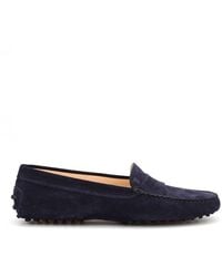 tod's driving loafers women's
