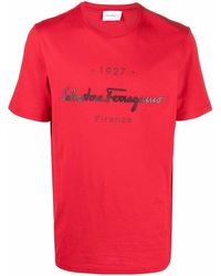 Ferragamo Short sleeve t-shirts for Men - Up to 60% off at Lyst.com