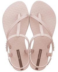 ipanema flip flops rose gold