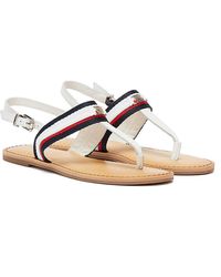 Tommy Hilfiger Flat sandals for Women | Online Sale up to 80% off | Lyst