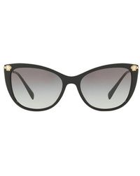 Versace Ve4345b Female Sunglasses - Black