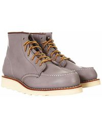 women's moc toe boots