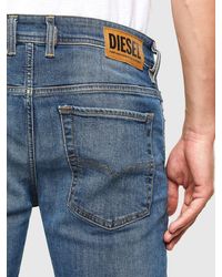 DIESEL Denim Sleenker 009pk Jeans in Blue for Men - Save 4% - Lyst