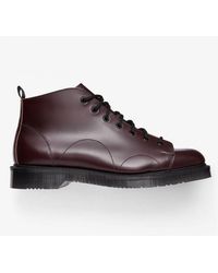 Fred Perry Fred Perry X George Cox Monkey Boot - Ox Blood - Multicolor