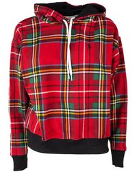 Polo Ralph Lauren Katoen Unisex Sweatshirt Uit Franse Terry in het Naturel Dames Kleding voor voor Kleding voor sport gym en workout voor Sweaters 