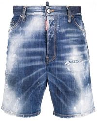 dsquared jean shorts