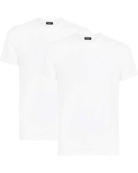 DSquared² Arctic Twins T-shirt in Black 