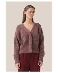 second female boxy cardigan