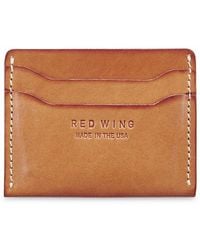 Red Wing 95027 Card Holder - London Vegetable Tan Leather - Brown