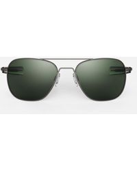 Randolph Engineering Aviator Sunglasses - Metallic
