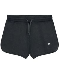 Leon & Harper Quarol Cotton Jersey Shorts - Black