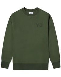Y-3 Classic Crew Neck Sweatshirt - Green