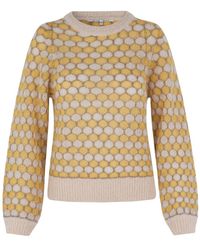 Second Female Wool Brook Limelight Sweater Vest in Yellow Womens Clothing Jumpers and knitwear Sleeveless jumpers 