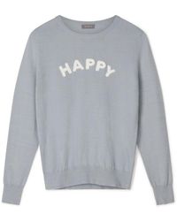 Chalk Happy Hayley Sweater - Blue