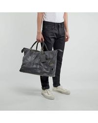 barbour wax cotton travel explorer holdall