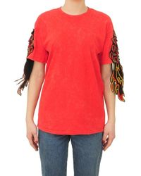 t shirt kd donna rosso