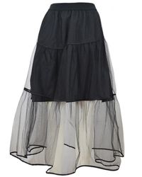 Twin Set Skirt - Black