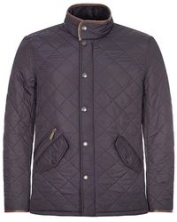 Barbour Powell Jacket Quilted - Navy - Blue