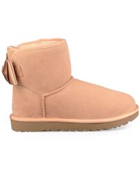 satin bow ugg boots
