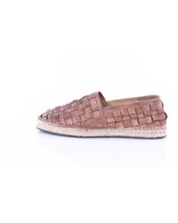 Preventi Low Shoes Espadrilles Leather - Brown