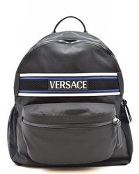 versace black backpack