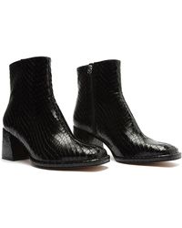 Crocodile Ankle Boots for Women - Up to 69% off | Lyst