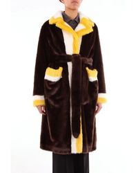 Stand Studio Stan Studio Long Dark Brown Coat