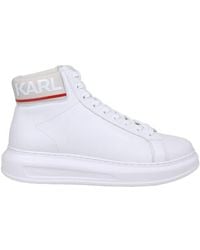 karl lagerfeld paris high top sneaker