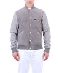 Low Brand Lowbrand Jackets Leather Jackets - Grey