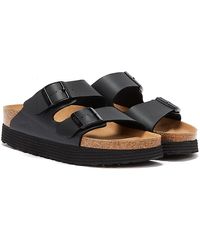 black platform birks