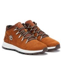 Timberland Leather Classic Trekker Oxford in Copper (Brown) for Men | Lyst