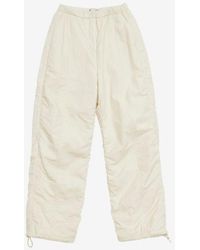 Amomento Padded Shirred Pants - Natural
