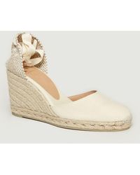 CastaÃ±er Canvas Castaner Carina Wedge Espadrilles - Lyst