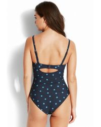 Seafolly Sunflower Dd Swimsuit - White