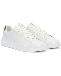 calvin klein chunky sole lace up sneaker