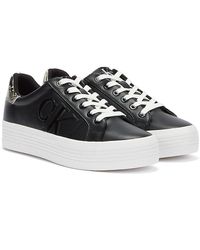 vulcanised flatform trainers