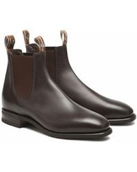 R.M.Williams Comfort Craftsman Rubber Sole Boot - Brown