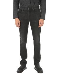 Herren Bekleidung Jeans Jeans mit Gerader Passform Z Zegna Denim Jeanshose in Schwarz für Herren 