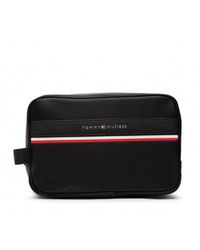 Mens Bags Toiletry bags and wash bags Tommy Hilfiger Synthetic Washbag in Black for Men 