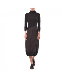Crea Concept Dress Black Patterned 30091