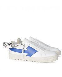 off white arrow low top neon