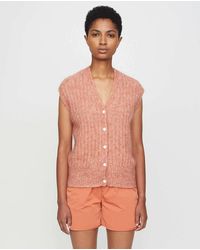 just female cold knit vest