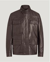 Belstaff Leather jackets for Men | Online Sale up to 40% off | Lyst